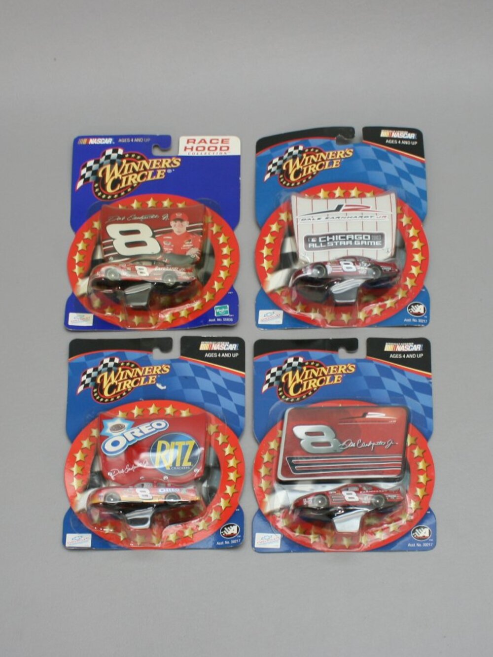 Lot 4 Dale Earnhardt Jr. Winners Circle Race Hood Nascar 1:64 Diecast Stock Cars